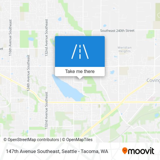 Mapa de 147th Avenue Southeast