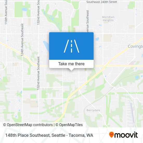 Mapa de 148th Place Southeast