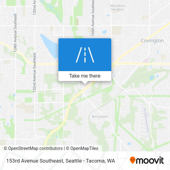 153rd Avenue Southeast map