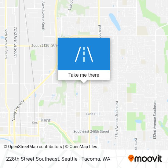 228th Street Southeast map