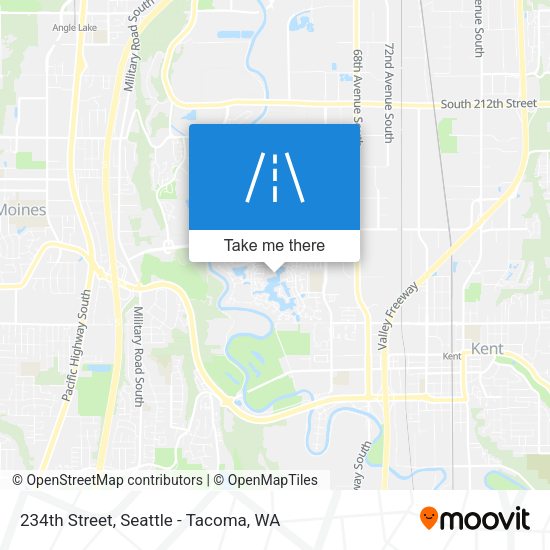 234th Street map