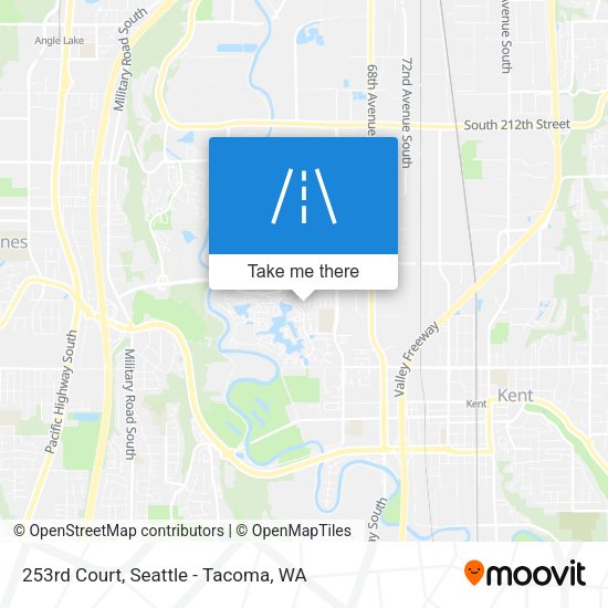 253rd Court map