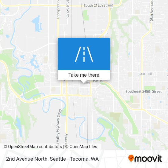 2nd Avenue North map