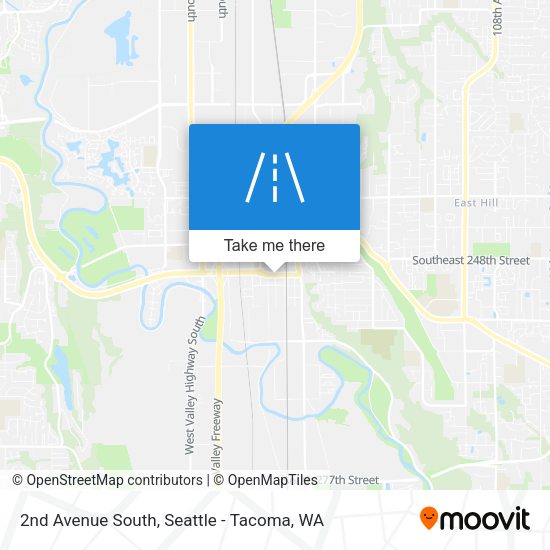 2nd Avenue South map