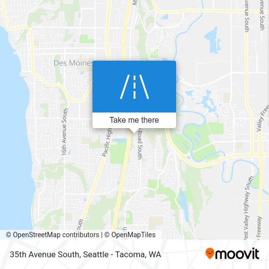 35th Avenue South map
