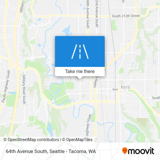 Mapa de 64th Avenue South
