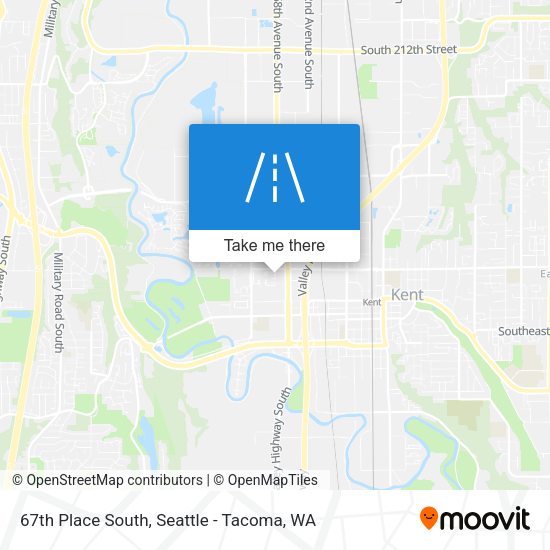 Mapa de 67th Place South