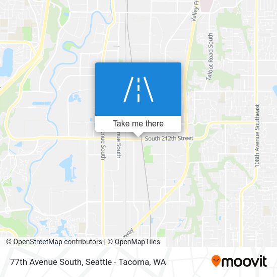 Mapa de 77th Avenue South