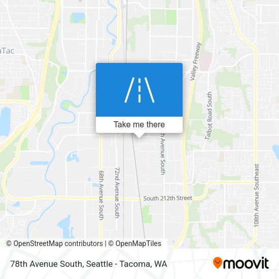 Mapa de 78th Avenue South