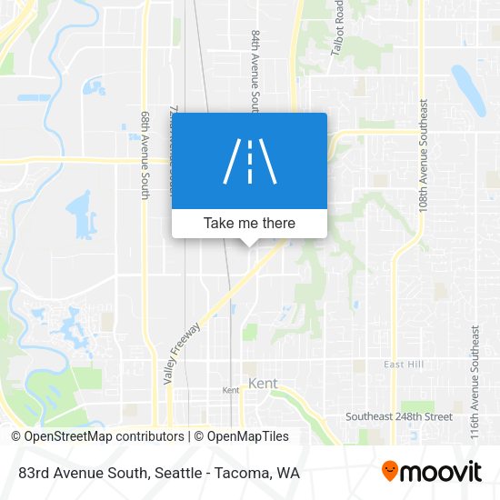 83rd Avenue South map