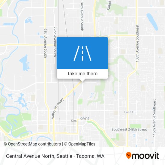 Mapa de Central Avenue North