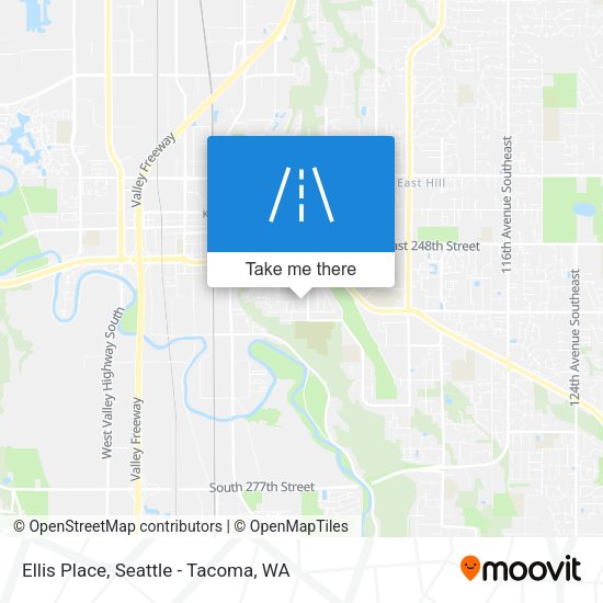 Ellis Place map
