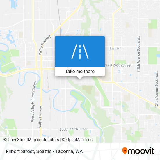Filbert Street map