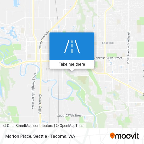 Mapa de Marion Place