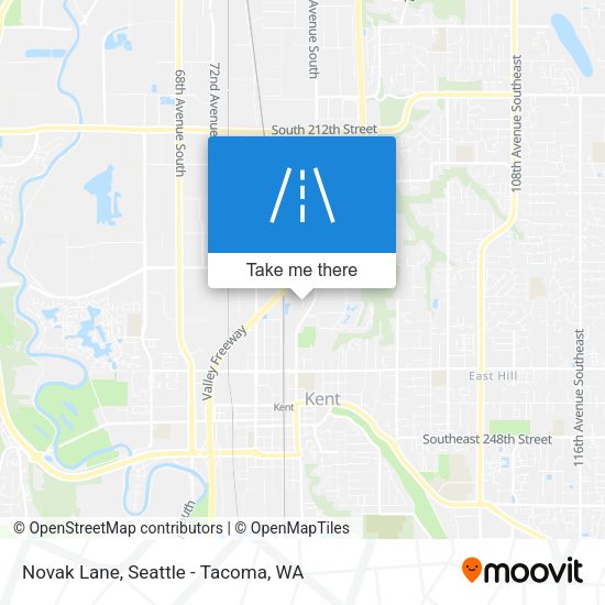 Novak Lane map