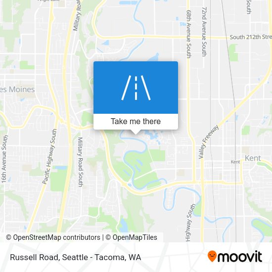 Mapa de Russell Road