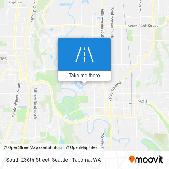 Mapa de South 236th Street