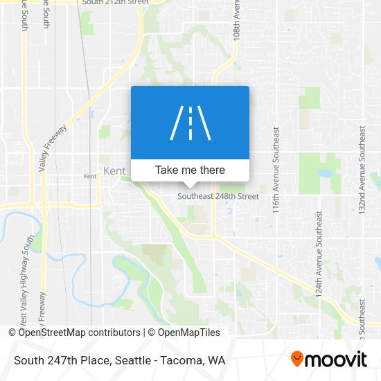Mapa de South 247th Place