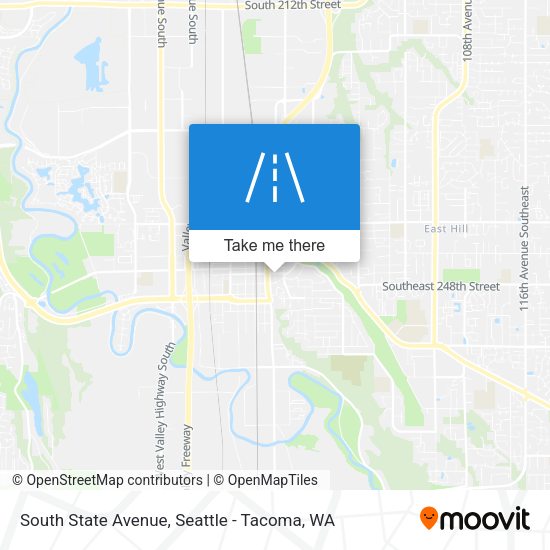 Mapa de South State Avenue