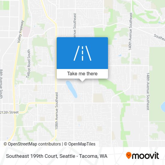 Mapa de Southeast 199th Court