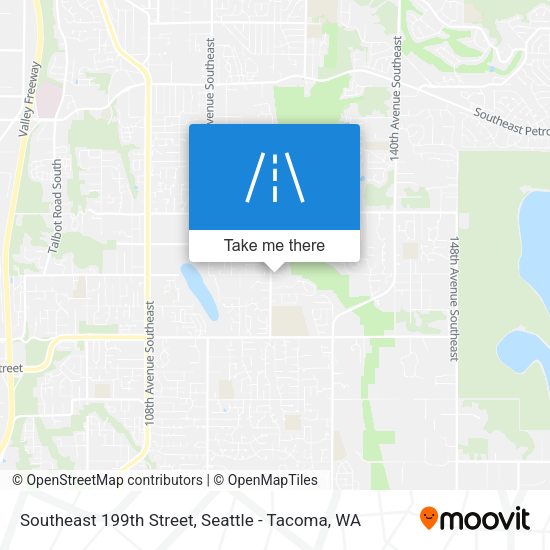 Mapa de Southeast 199th Street