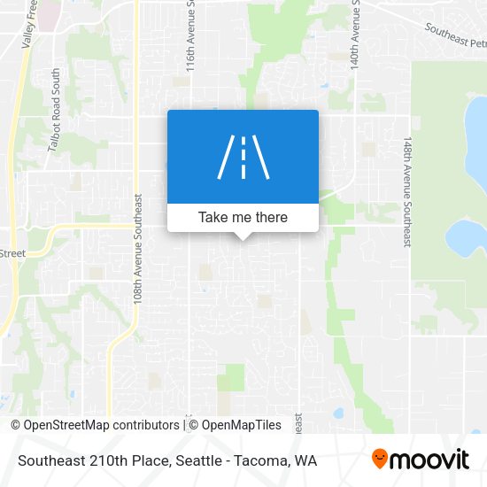 Mapa de Southeast 210th Place