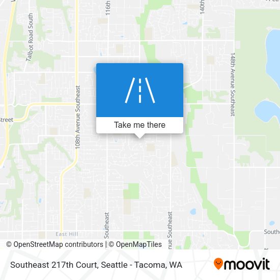 Mapa de Southeast 217th Court