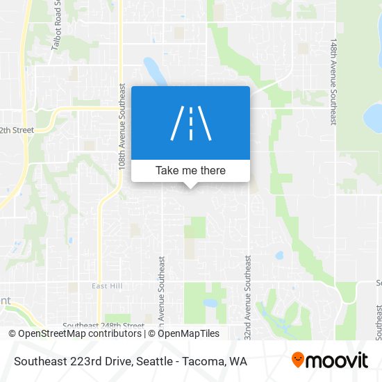 Southeast 223rd Drive map