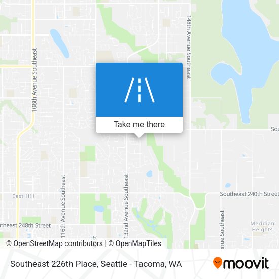 Mapa de Southeast 226th Place