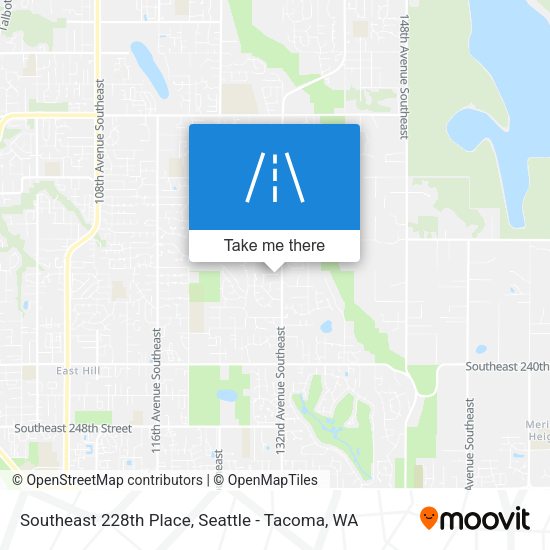 Mapa de Southeast 228th Place