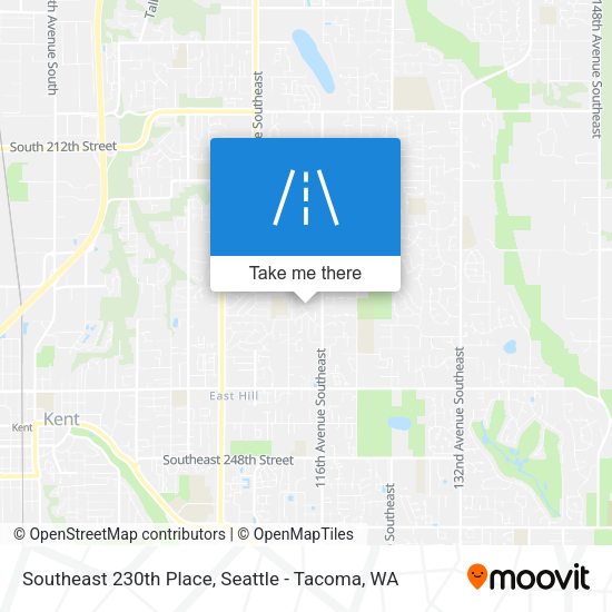 Mapa de Southeast 230th Place