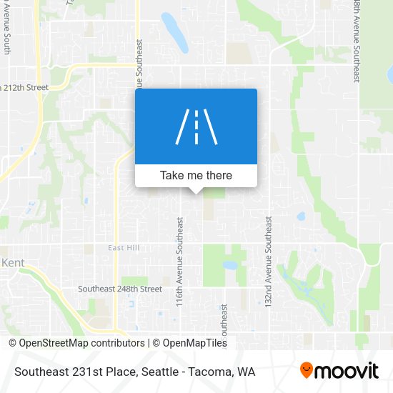 Mapa de Southeast 231st Place