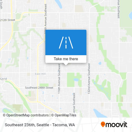 Mapa de Southeast 236th