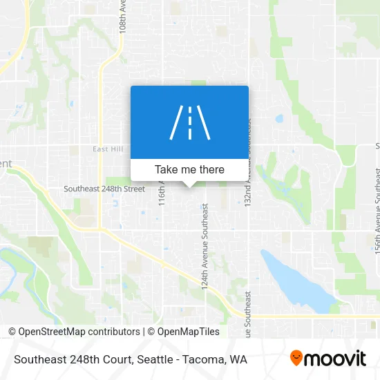Southeast 248th Court map