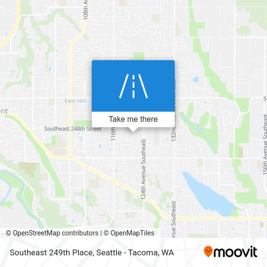 Mapa de Southeast 249th Place