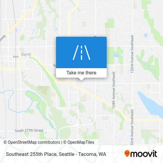 Mapa de Southeast 255th Place