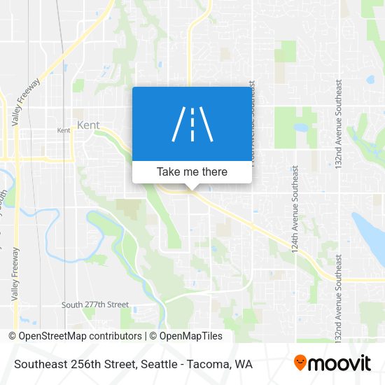 Mapa de Southeast 256th Street