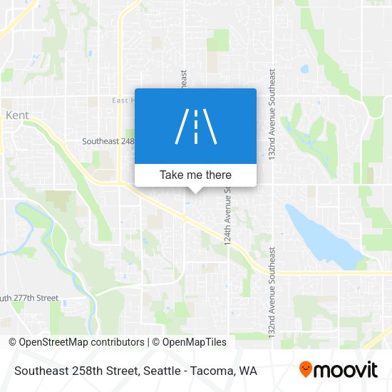 Mapa de Southeast 258th Street