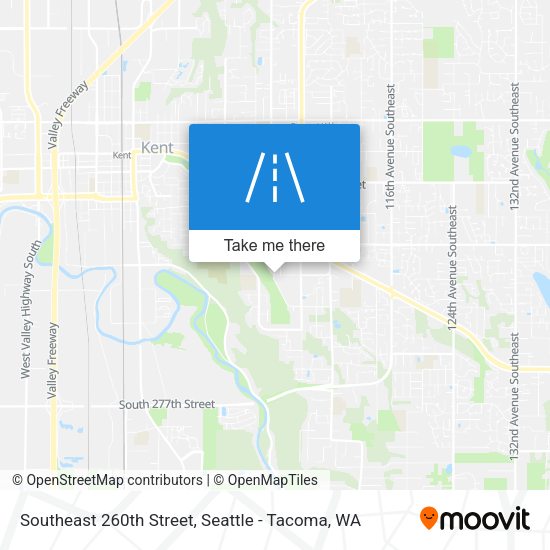 Southeast 260th Street map
