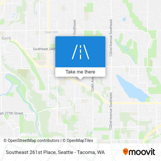Mapa de Southeast 261st Place