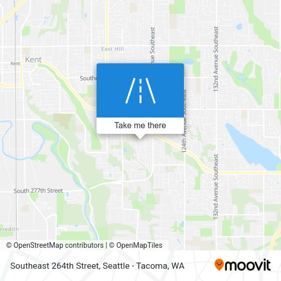 Southeast 264th Street map