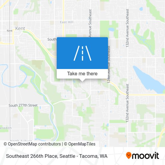 Southeast 266th Place map
