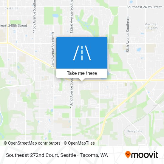Mapa de Southeast 272nd Court