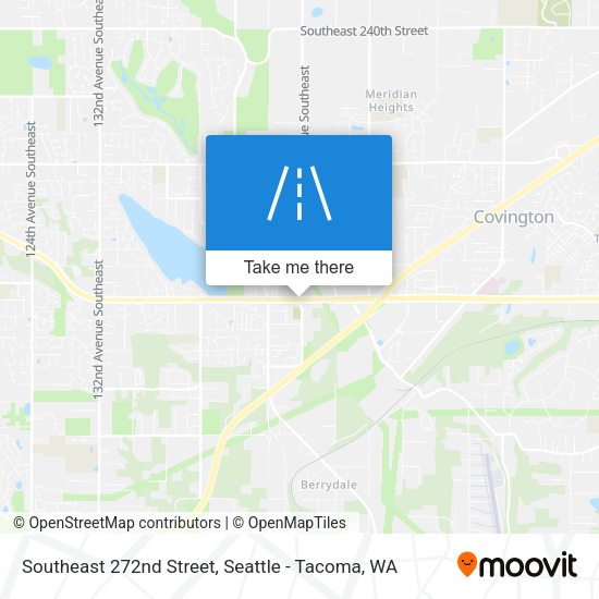 Mapa de Southeast 272nd Street