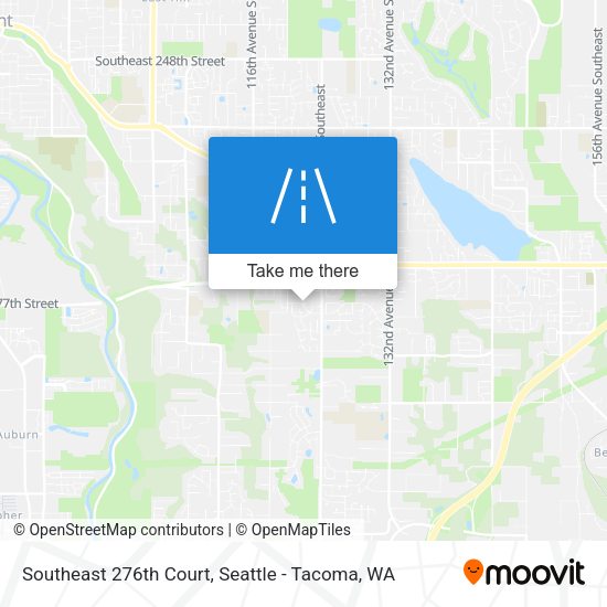 Southeast 276th Court map