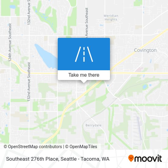 Southeast 276th Place map