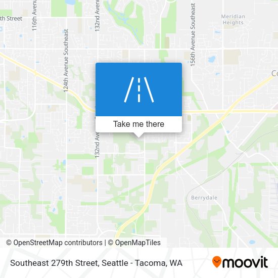 Mapa de Southeast 279th Street