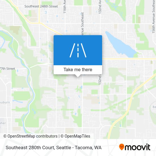 Mapa de Southeast 280th Court