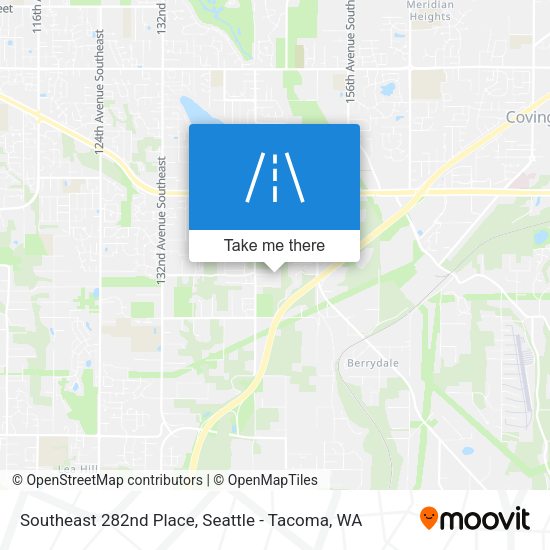 Mapa de Southeast 282nd Place