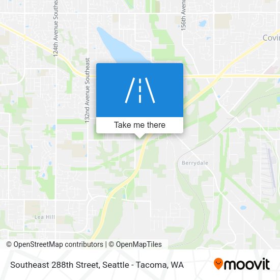 Southeast 288th Street map